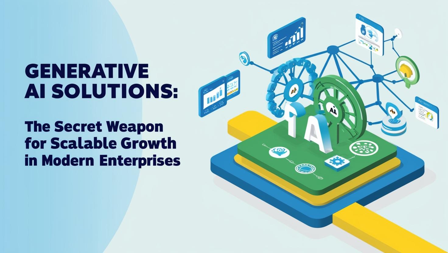 Generative AI Solutions: The Secret Weapon for Scalable Growth in Modern Enterprises